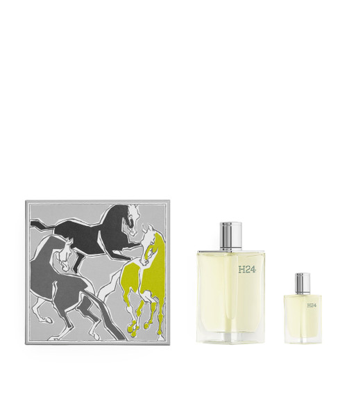 H24 2 Piece 100ml Eau De Toilette by Hermès or Men (Gift Set)