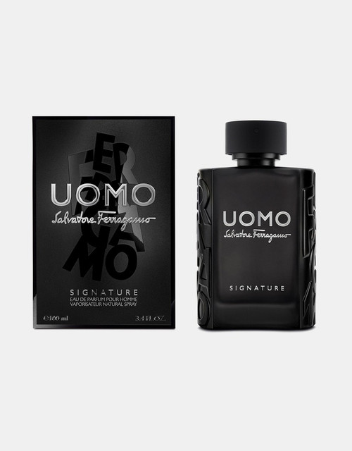 Uomo Salvatore Ferragamo Signature  100ml Eau De Parfum by Salvatore Ferragamo for Men (Bottle)