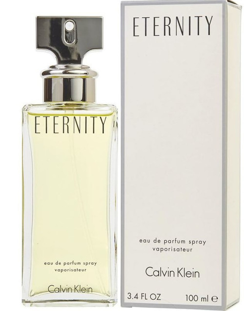 Eternity 100ml Eau De Parfum By Calvin Klein For Women (Bottle-A)
