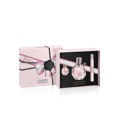 Flowerbomb 3 Piece 50ml Eau de Parfum by Viktor&Rolf for Women (Gift Set-C)