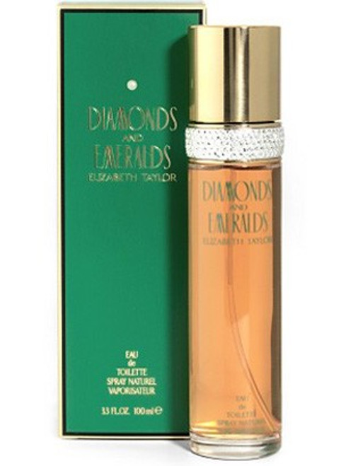 Diamonds And Emeralds 100ml Eau de Toilette by Elizabeth Taylor for Women (Bottle)