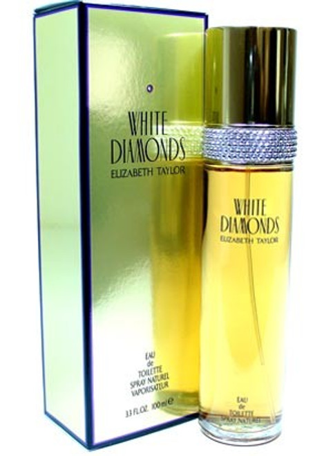 White Diamonds 100ml Eau de Toilette by Elizabeth Taylor for Women (Bottle)