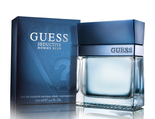 Seductive Homme Blue 100ml Eau de Toilette by Guess for Men (Bottle)