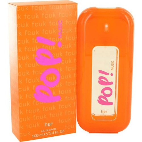 Pop! Music 100ml Eau de Toilette by Fcuk for Women (Bottle)