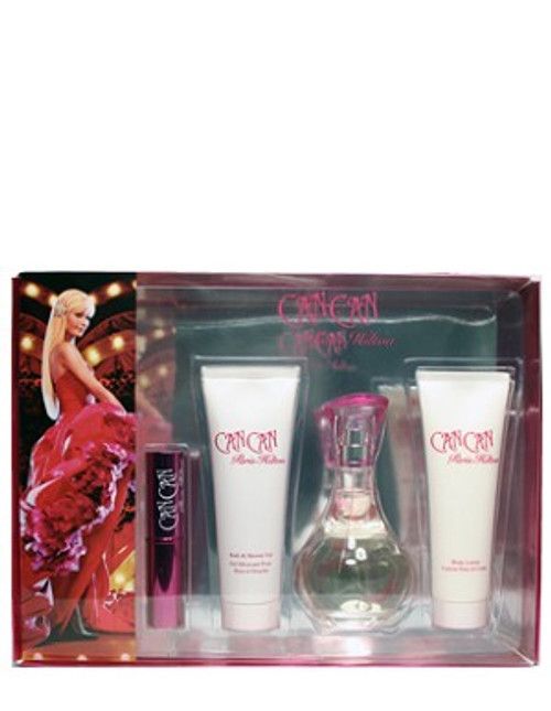 Can Can 4 Piece 100ml Eau de Parfum by Paris Hilton for Women (Gift Set)