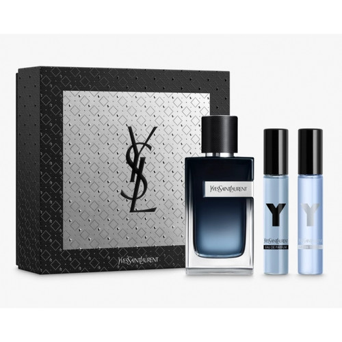 Y for Men 3 Piece 100ml Eau de Parfum by Yves Saint Laurent for Men (Gift Set)