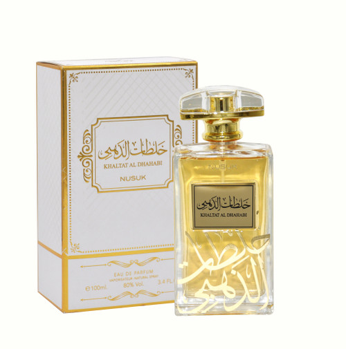 Khalat Al Dahabi 100ml Eau de Parfum by Nusuk for Women (Bottle)