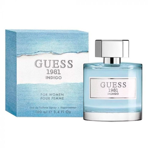 Guess 1981 Indigo 100ml Eau de Toilette by Guess for Women (Bottle)