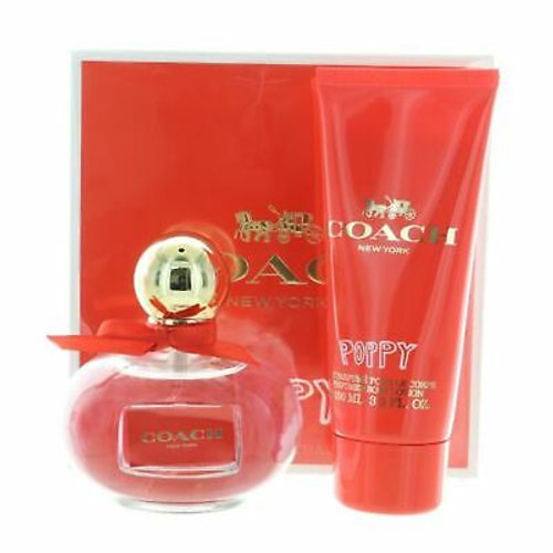 Poppy 2 Piece 100ml Eau de Parfum by Coach for Women (Gift Set)