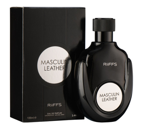 Masculin Leather 100ml Eau de Parfum by Riiffs for Men (Bottle)