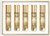 Womens 5 Piece 10ml Holiday Set 5x10ml Eau De Parfum by Creed for Women (Mini Set)