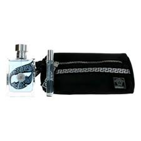 Versace Pour Homme 3 Piece 100ml Eau De Toilette by Versace (Gift Set-C)