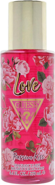 Passion Kiss Body Mist 250ml Eau de Toilette by Guess for Women (Deodorant)