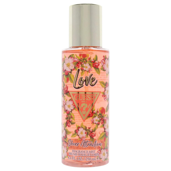  Love Sheer Attraction Body Mist 250ml Eau de Toilette by Guess for Women (Deodorant)