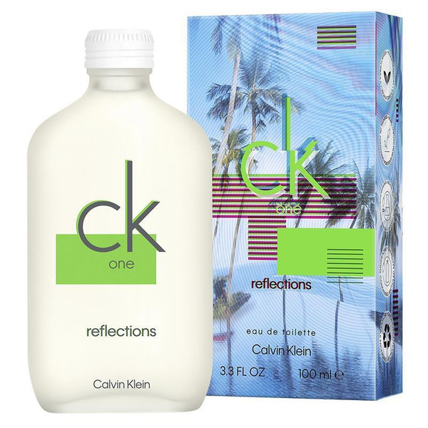 CK One Reflections 100ml Eau De Toilette by Calvin Klein for Unisex (Bottle) 