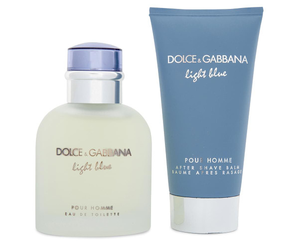 Light Blue 2 Piece 75ml Eau de Toilette by Dolce & Gabbana for Men (Gift Set)