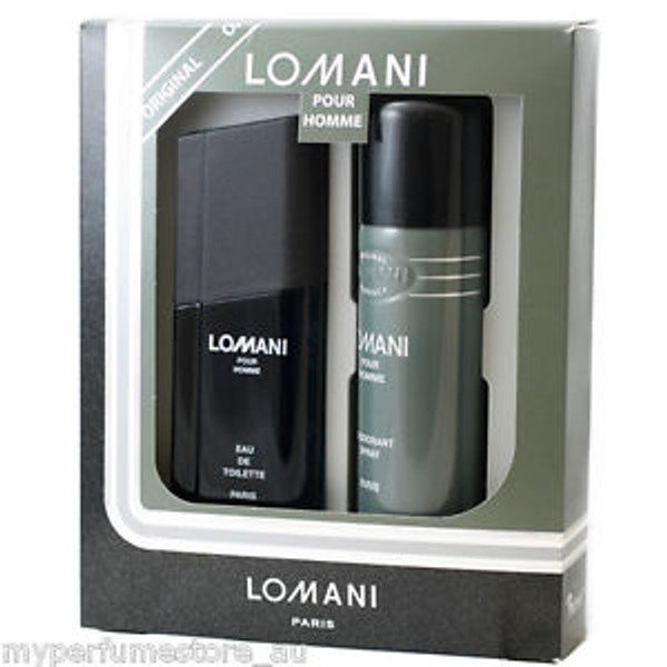 Lomani Pour Homme 2 Piece 100ml Eau de Toilette by Lomani for Men (Gift Set)