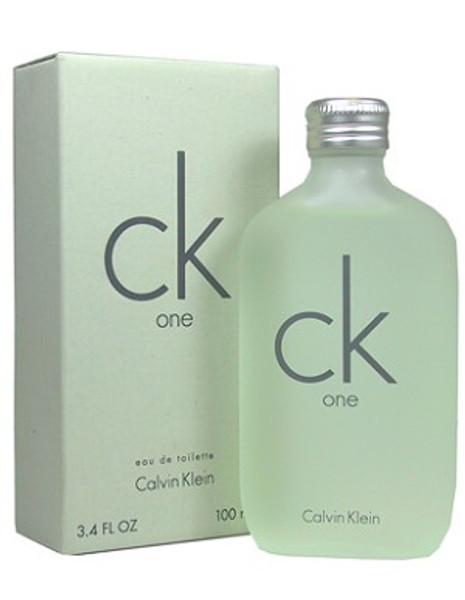 CK One 100ml Eau de Toilette by Calvin Klein for Men (Bottle)