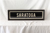 Saratoga - Framed Sign
