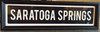 Saratoga Springs - Framed Sign
