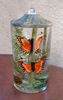 Lifetime Candle - Small Cylinder Butterfly