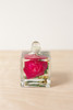 Lifetime Candle - Small Square Pink Rose 