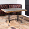 Zinc Top Cafe Table
