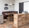 Zinc Top Cafe Table