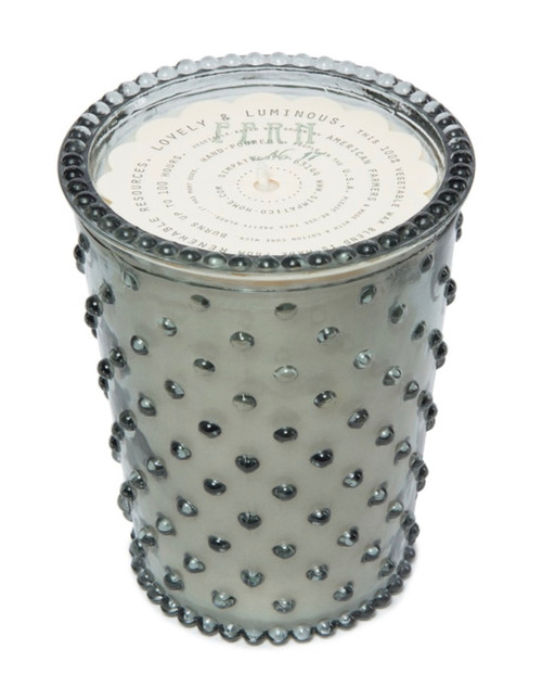 Fern Hobnail Candle 