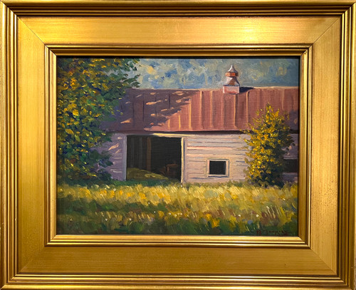 Barn in Late Summer by Mark Tougias 