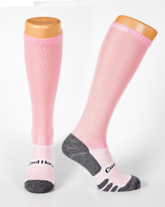 Rose Cool horse socks competition riding socks Rose Cool horse socks competition riding socks