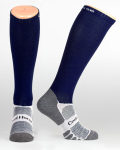 Navy competition riding socks Navy competition riding socks
