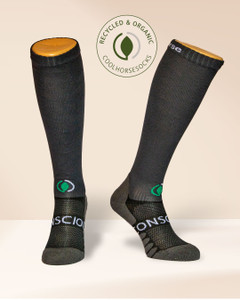 Conscious Horse Riding Socks in Pebble Conscious Horse Riding Socks in Pebble