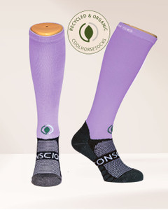 Conscious Horse Riding Socks in Lavender Conscious Horse Riding Socks in Lavender