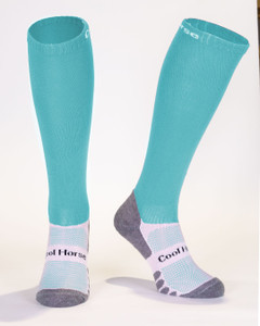 Aqua | Competition Sock Cool Horse Socks Aqua | Competition Sock Cool Horse Socks