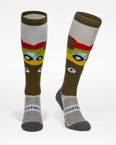 Horse riding socks with tractor, sheep and dogs on. Horse riding socks with tractor, sheep and dogs on.