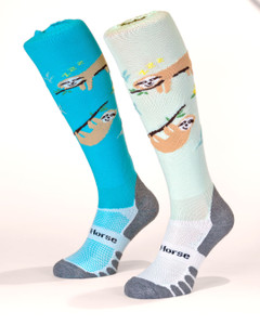 Sloth | Children Horse riding socks Sloth | Children Horse riding socks