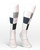 Cool horse riding socks check pattern in white.
