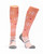 Cool horse riding socks in a snowflake pattern in Salmon Cool horse riding socks in a snowflake pattern in Salmon