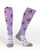 Busy Bee horse riding socks in lilac with bee pattern and Coolmax® performance foot.