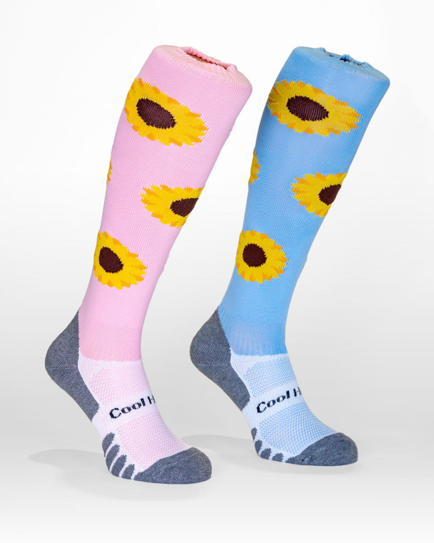 Sunflower Shines
Coolhorsesocks are high-quality, high-performance sports socks made in Great Britain with a padded Coolmax® Pro sole.