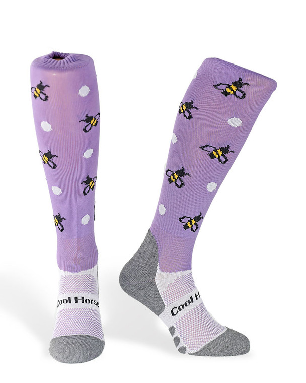 Children Busy Bee's Purple socks