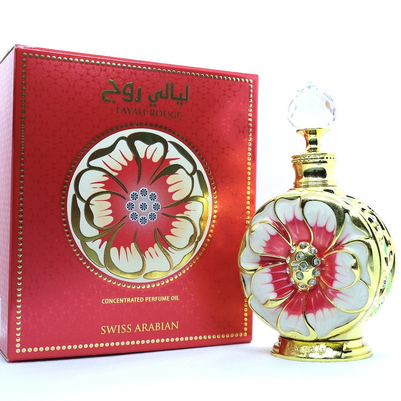 SWISS ARABIAN LAYALI ROUGE 0.5 CONCENTRATED PERFUME OIL