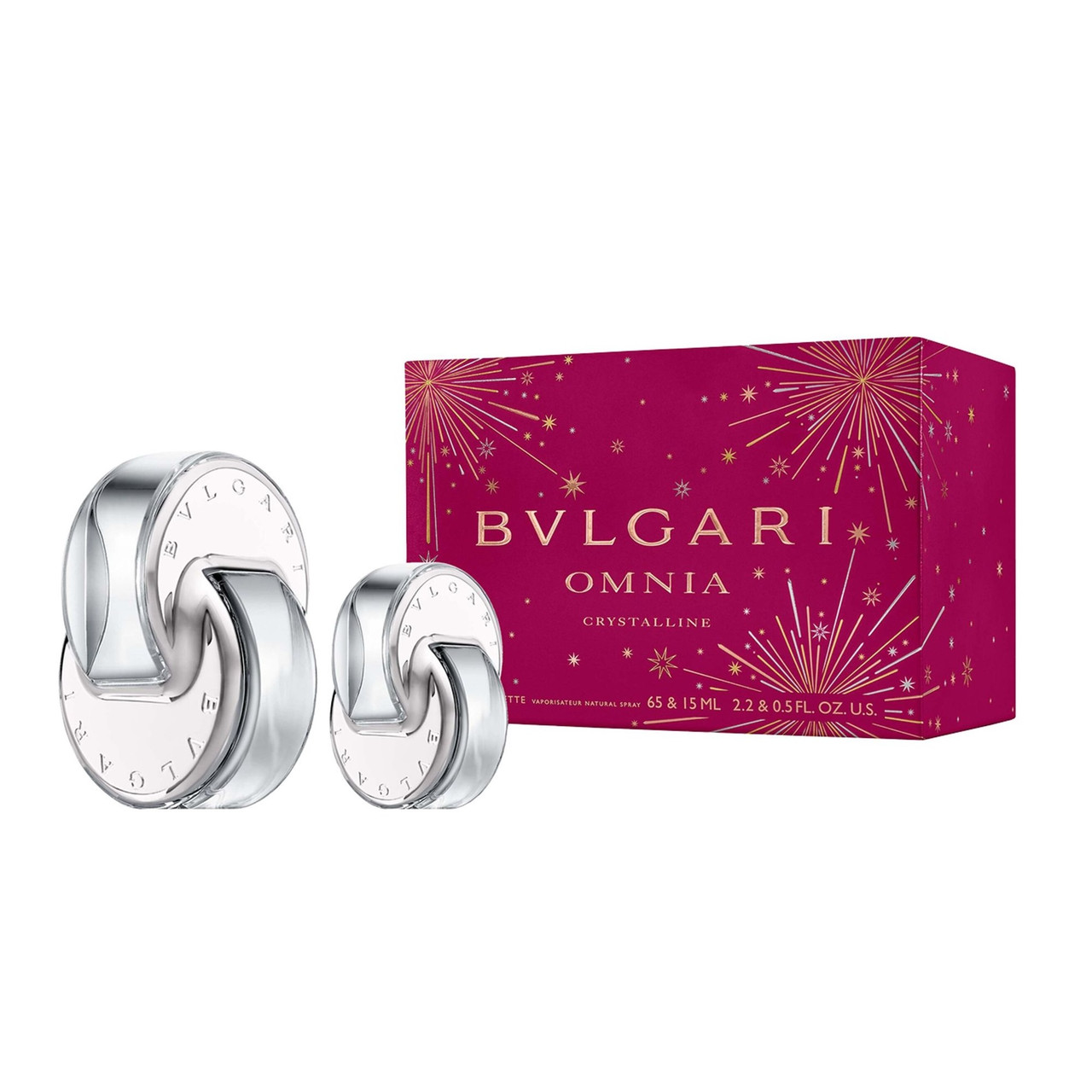 BVLGARI OMNIA CRYSTALLINE JUICE SET CHRISTMAS 2023 SET: 3.4 EAU DE