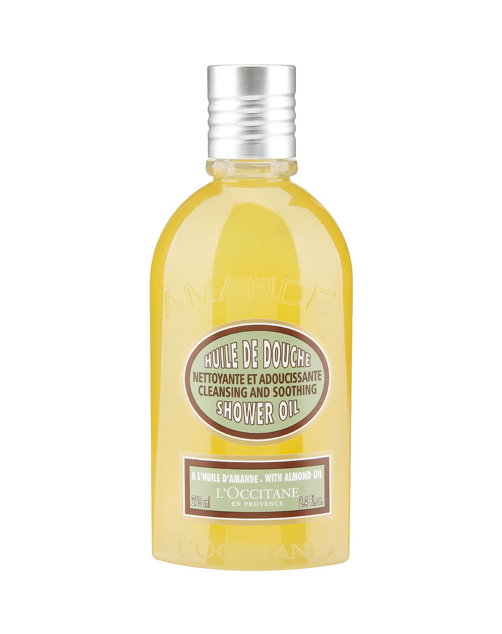 L'OCCITANE SHOWER OIL WITH ALMOND OIL 8.4 OZ ScentsWorld