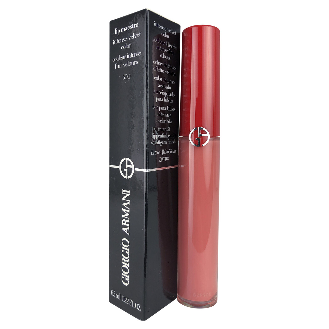 ARMANI LIP MAESTRO INTENSE VELVET COLOR 0.22 500 BLUSH FOR WOMEN