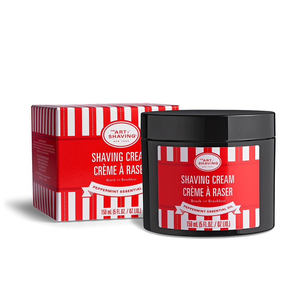 THE ART OF SHAVING SHAVING CREAM PEPPERMINT 5 OZ ScentsWorld