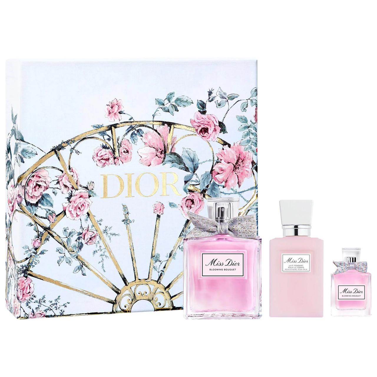 MISS DIOR BLOOMING BOUQUET 3 PCS SET FOR WOMEN 3.4 EAU DE