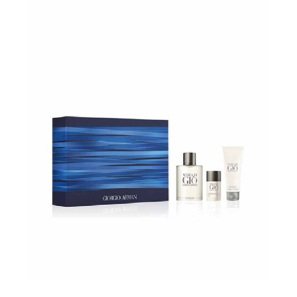 GIORGIO ARMANI ACQUA DI GIO PCS SET FOR MEN: EAU DE TOILETTE1