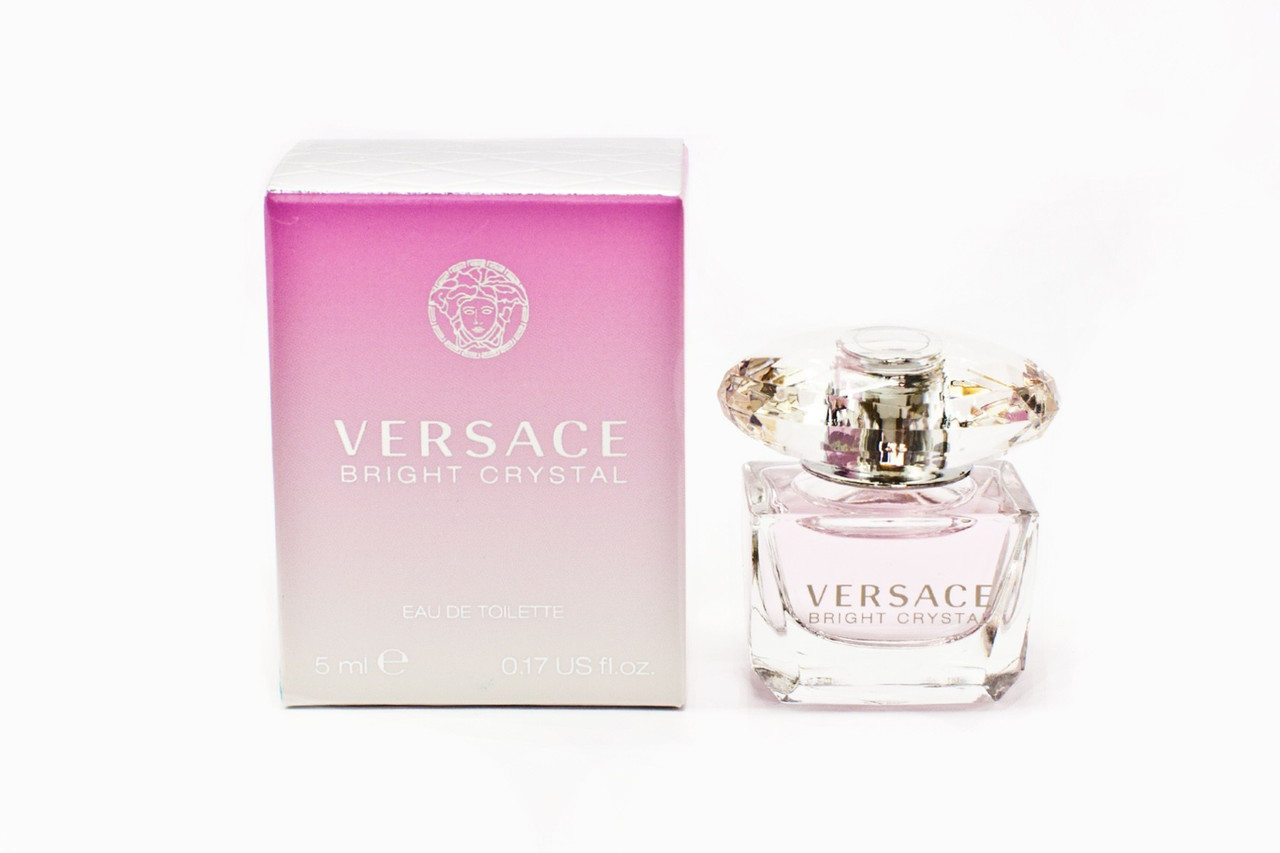 VERSACE BRIGHT CRYSTAL 5 ML EAU DE TOILETTE MINI ScentsWorld